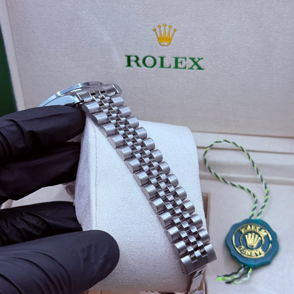 Rolex jubliee chain silver Model