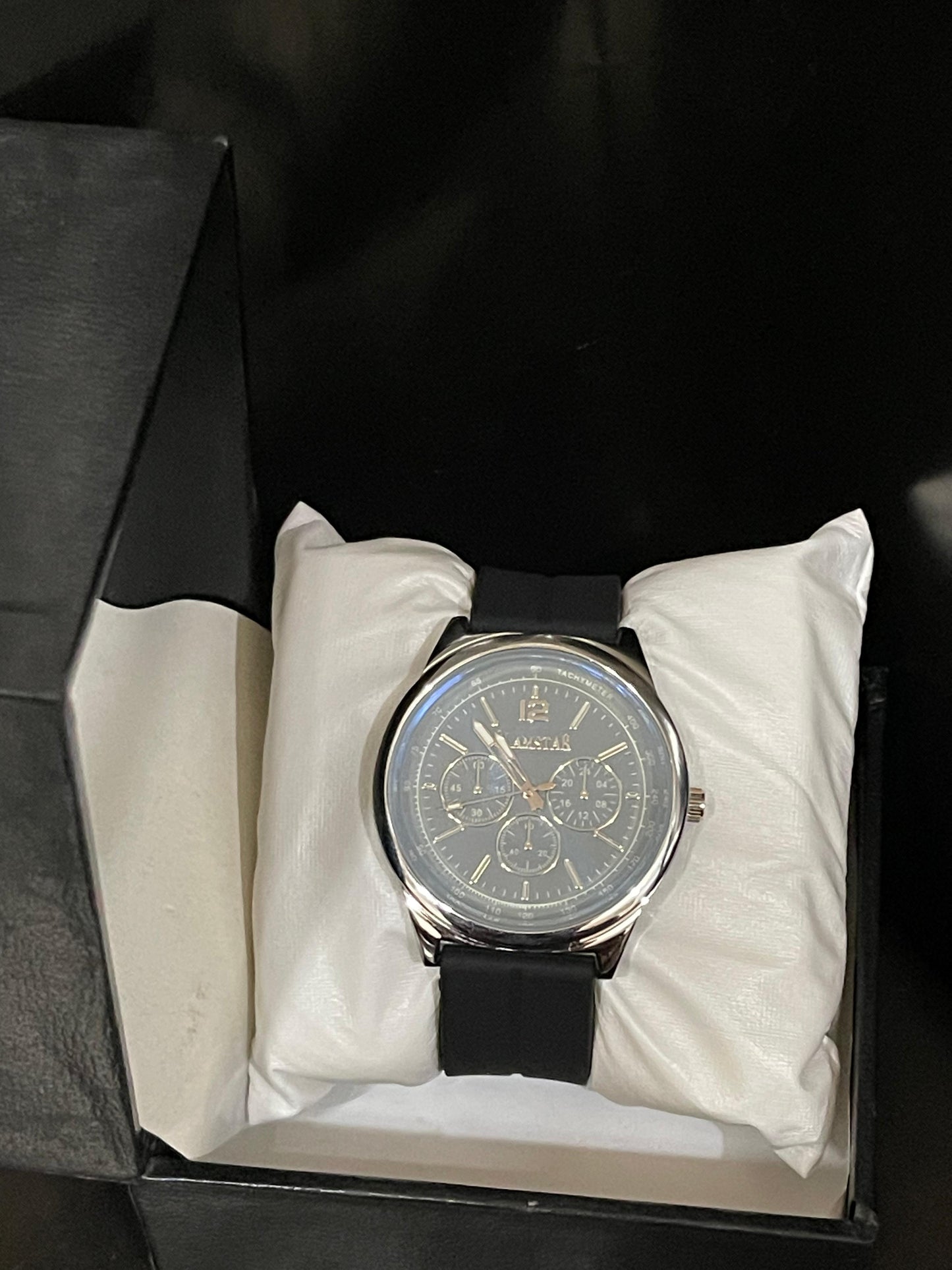 Black Strap with Magnet Lock